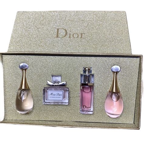 vintage dior dior perfume minis|Dior perfume miniatures gift sets.